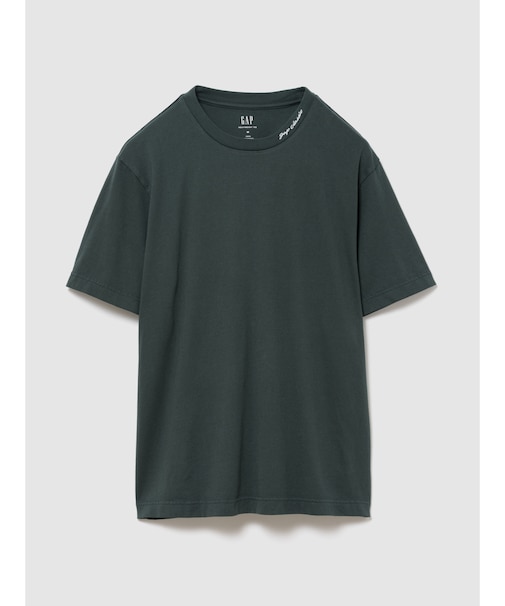ヘビーウェイト GAPロゴ リラックスフィット クロップドTシャツ