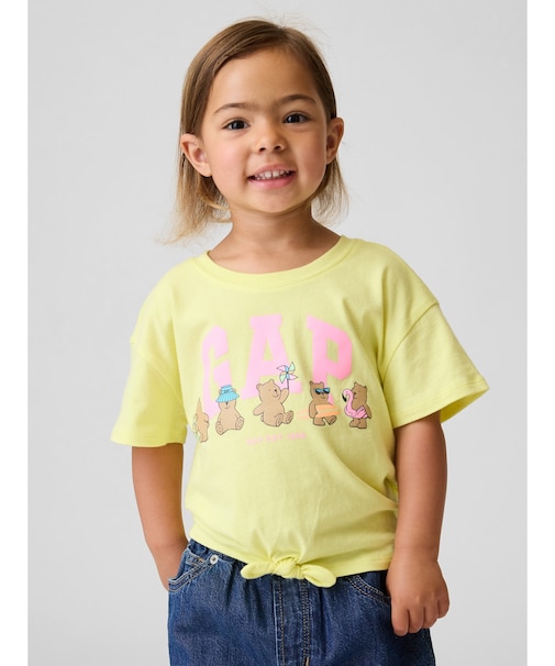 babyGap 裾結び グラフィックTシャツ