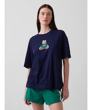 オーバーサイズ ブラナンベア GAPロゴTシャツ
