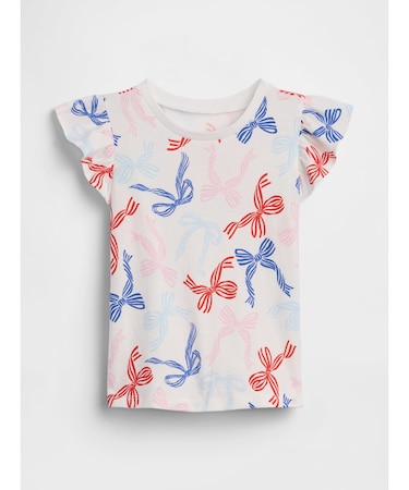 babyGap プリント フラッタースリーブTシャツ