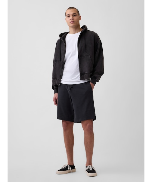 ヴィンテージソフト フレンチテリー リラックスフィット GAPロゴ スウェットショートパンツ