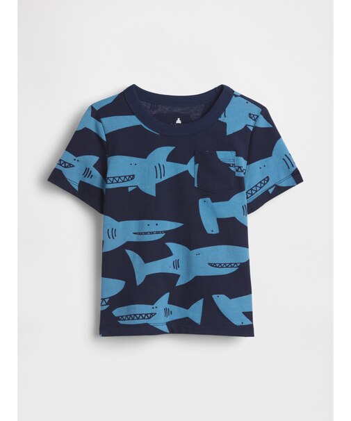 ブラナン フェイバリット プリント ポケットTシャツ (幼児・ベビー)