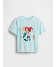 GapKids × ディズニー オーバーサイズ フリッピースパンコール グラフィックTシャツ