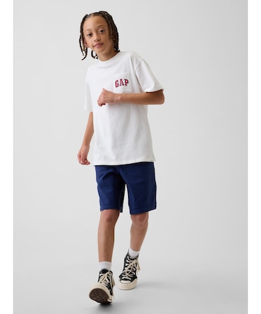リラックスフィット イージーウエスト バミューダ ショートパンツ (キッズ)
