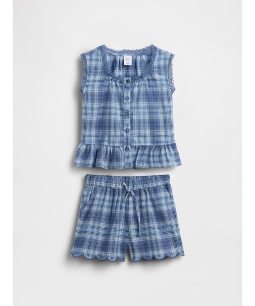 babyGap プレイド 2ピース コーデセット