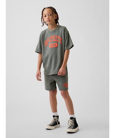 リラックスフィット プルオン フレンチテリー ショートパンツ (キッズ)