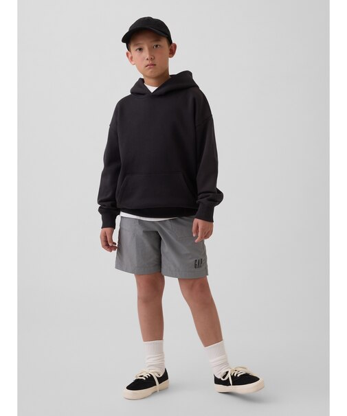 リラックスフィット ナイロン プルオンショートパンツ (キッズ)