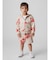babyGap リラックスフィット GAPロゴ フレンチテリー プルオン ショートパンツ