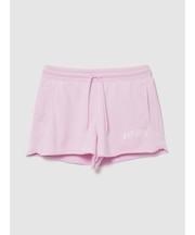 リラックスフィット フレンチテリー グラフィックショートパンツ