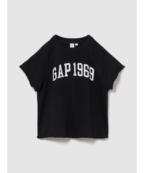 リラックスフィット フレンチテリー グラフィック Tシャツ