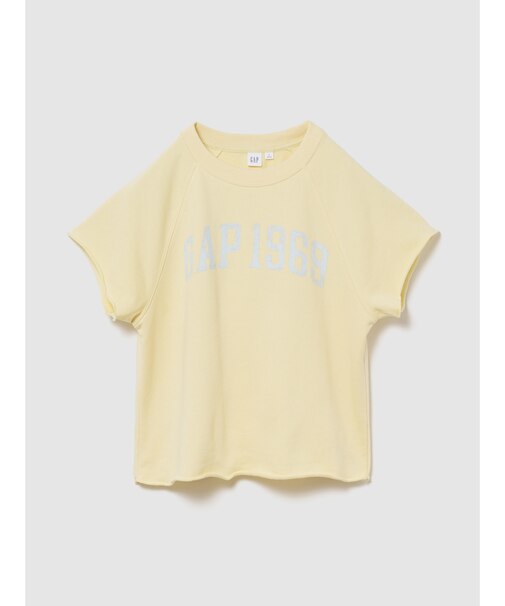 リラックスフィット フレンチテリー グラフィック Tシャツ
