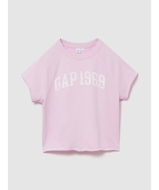 リラックスフィット フレンチテリー グラフィック Tシャツ