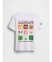 GapKids マインクラフト グラフィックTシャツ