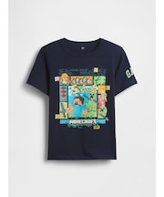 GapKids マインクラフト グラフィックTシャツ