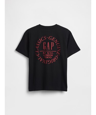 リラックスフィット グラフィック ロゴTシャツ (キッズ)
