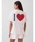 オーバーサイズ GAPハートロゴTシャツ