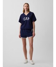 フレンチテリー GAPロゴ ドルフィン ショートパンツ