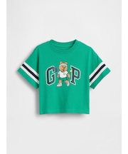 オーバーサイズ ブラナンベア バーシティスタイル グラフィック GAPロゴTシャツ (幼児・ベビー)