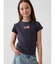 刺しゅう リブTシャツ (キッズ)
