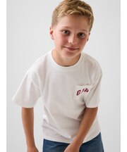 リラックスフィット GAPロゴTシャツ (キッズ)