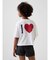 オーバーサイズ GAPハートロゴ Tシャツ (キッズ)