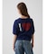 オーバーサイズ GAPハートロゴ Tシャツ (キッズ)
