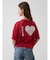 オーバーサイズ GAPハートロゴ Tシャツ (キッズ)