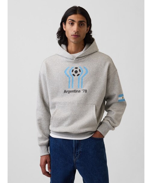 Fifa World Cup(TM) ヴィンテージソフト フレンチテリー オーバーサイズ パーカー