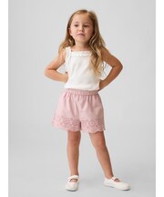 裾アイレット プルオン ショートパンツ (幼児・ベビー)
