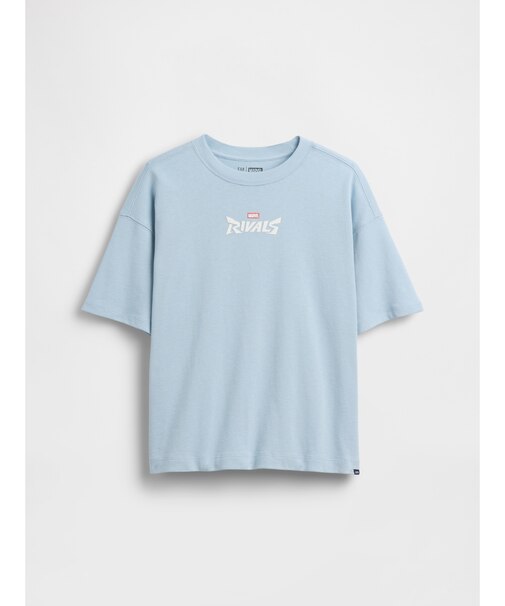 マーベル オーバーサイズ グラフィックtシャツ (キッズ)