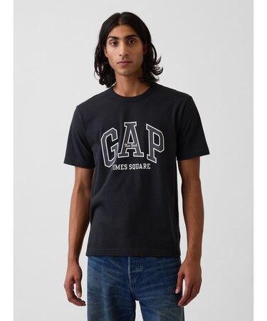 タイムズスクエア GAPNew YorkロゴTシャツ