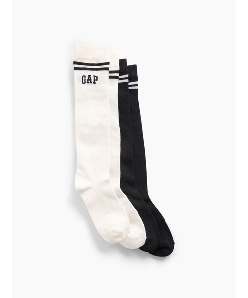 GAPロゴ ニーハイソックス 2足セット (キッズ)