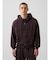 VintageSoft Oversized Gap Logo Zip Hoodie