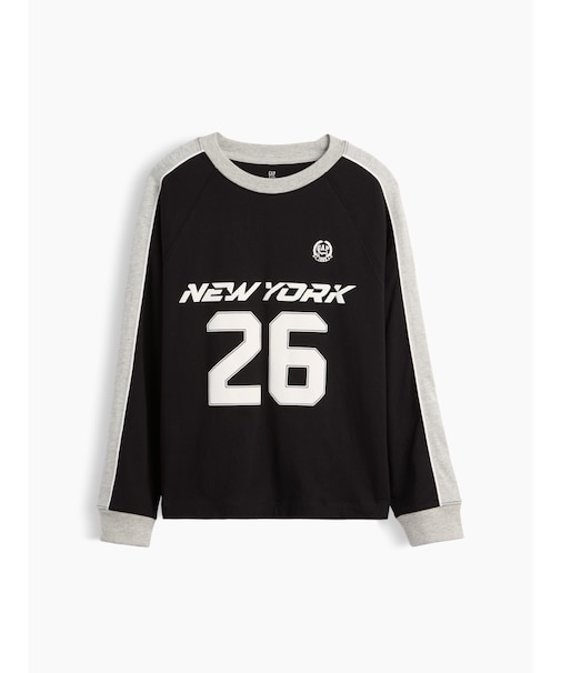 リラックスフィット GAPロゴTシャツ (キッズ)
