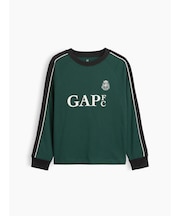 リラックスフィット GAPロゴTシャツ (キッズ)