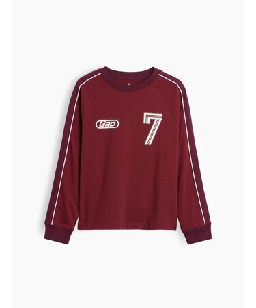 リラックスフィット GAPロゴTシャツ (キッズ)