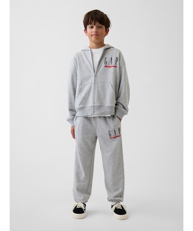 ヴィンテージソフト フレンチテリー リラックスフィット GAPロゴ ジョガーパンツ (キッズ)