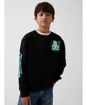 GapKids マインクラフト リラックスフィット スウェットシャツ