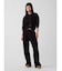 フレンチテリー GAP NYCロゴ ルーズフィット バレル スウェットパンツ
