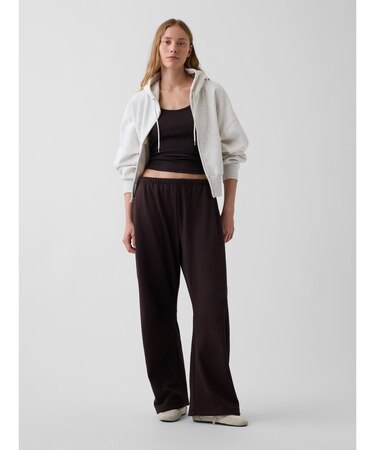 フレンチテリー GAP NYCロゴ ルーズフィット バレル スウェットパンツ