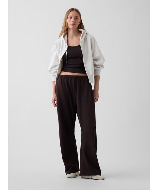 フレンチテリー GAP NYCロゴ ルーズフィット バレル スウェットパンツ