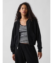 フレンチテリー GAP NYC オーバーサイズ ジップアップパーカー