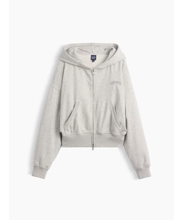フレンチテリー GAP NYC オーバーサイズ ジップアップパーカー