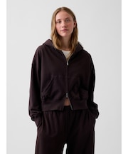フレンチテリー GAP NYC オーバーサイズ ジップアップパーカー