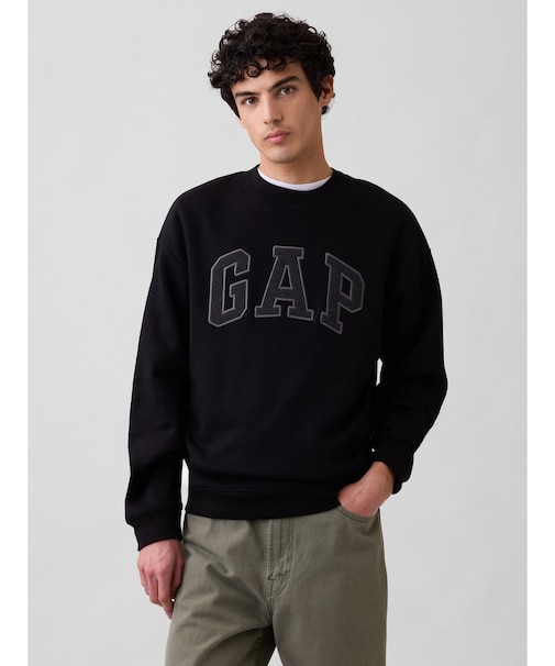 リラックスフィット GAPロゴ スウェットシャツ
