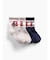 ブラナンベア バーシティスタイル クルーソックス 2足セット (幼児・ベビー)