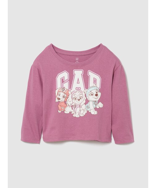 パウ・パトロール GAPロゴ Tシャツ (幼児・ベビー)