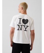 リラックスフィット GAPロゴTシャツ