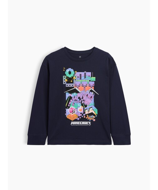 GapKids マインクラフト グラフィックTシャツ
