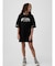 オーバーサイズ フレンチテリー Tシャツワンピース (キッズ)